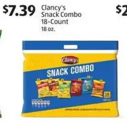 Aldi Clancy's Snack Combo offer