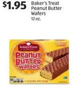 Aldi Baker's Treat Peanut Butter Wafers offer