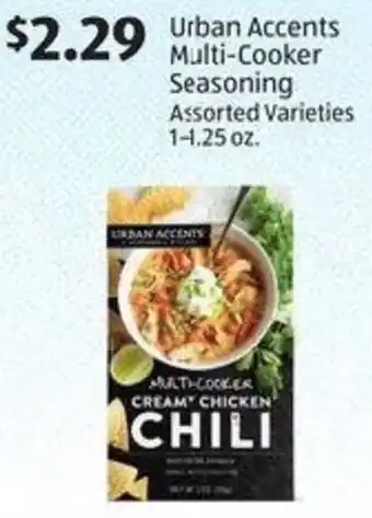 Aldi Urban Accents Multi-Cooker Seasoning offer