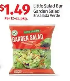 Aldi Little salad bar garden salad ensalada verde offer