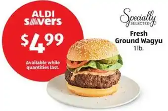 Aldi Fresh Ground Wagyu offer