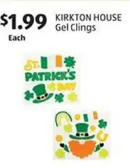 Aldi Kirkton house gel clings offer