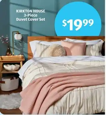 Aldi Kirkton house 3-piece duvet cover set offer