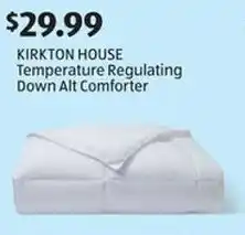 Aldi Kirkton house temperature regulating down alt comforter offer