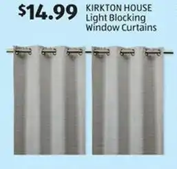 Aldi Kirkton house light blocking window curtains offer