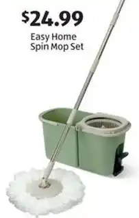 Aldi Easy Home Spin Mop Set offer