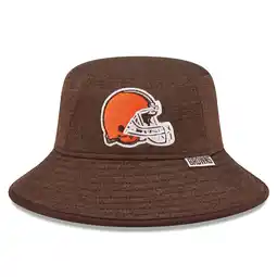 Walmart Men's New Era Heather Brown Cleveland Browns Bucket Hat offer