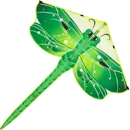 Walmart Crogift Kite Easy-Fly for Beginners Dragonfly Kites for Kids & Adults Polyester 60x 30 Green offer