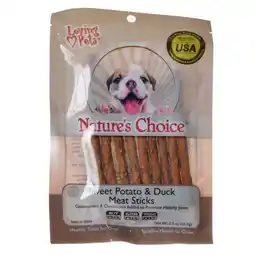 Walmart Loving Pets Nature's Choice Sweet Potato & Duck Meat Sticks offer