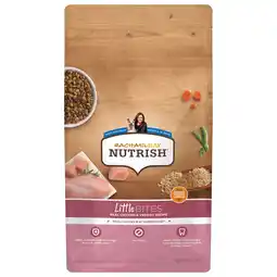 Walmart Rachael Ray Nutrish Little Bites Real Chicken & Veggies Recipe Dry Dog Food, 6 lb. Bag offer