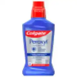 Walmart Colgate Peroxyl Mouth Sore Rinse Wash, 1.5% Hydrogen Peroxide, Mild Mint, 16.9 fl oz offer