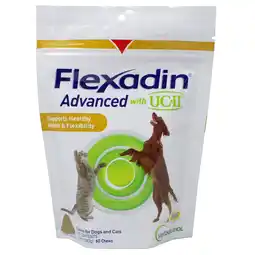 Walmart Flexadin Advanced with UC-II Chews For Dogs and Cats 60 Count offer