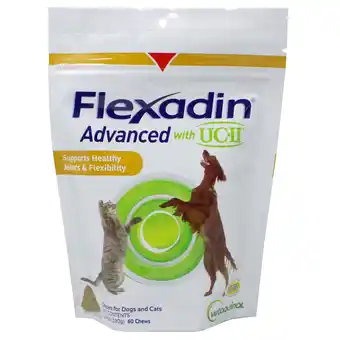 Walmart Flexadin Advanced with UC-II Chews For Dogs and Cats 60 Count offer