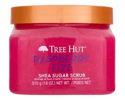 Walmart Tree Hut Shea Sugar Scrub Raspberry Fizz 18 oz offer