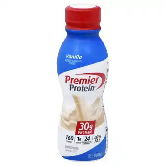 Walmart Premier Protein Shake, Vanilla, 30g Protein, 11.5 fl oz, 1 Ct offer