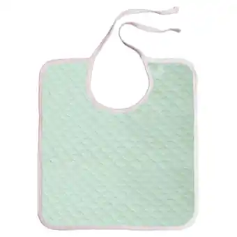 Walmart Washable Cotton Adult Bib Waterproof Mealtime Protector offer