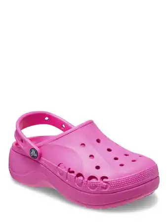 Walmart Crocs Women's Baya Platform Clogs offer