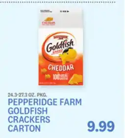 Kings Food Markets PEPPERIDGE FARM GOLDFISH CRACKERS CARTON offer