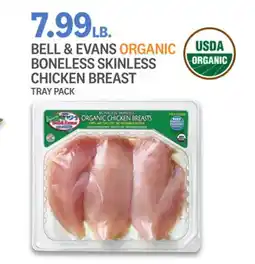 Kings Food Markets BELL & EVANS ORGANIC BONELESS SKINLESS CHICKEN BREAST offer