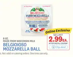 Kings Food Markets BELGIOIOSO MOZZARELLA BALL offer