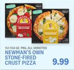 Kings Food Markets NEWMAN'S OWN STONE-FIRED CRUST PIZZA offer