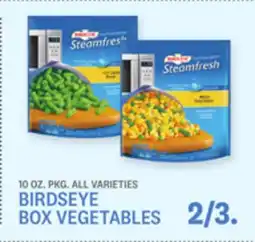 Kings Food Markets BIRDSEYE BOX VEGETABLES offer