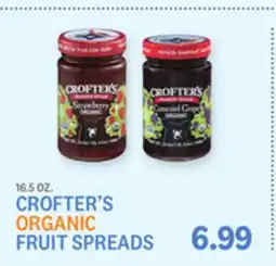 Kings Food Markets CROFTER'S ORGANIC FRUIT SPREADS offer