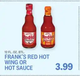 Kings Food Markets FRANK'S RED HOT WING OR HOT SAUCE offer