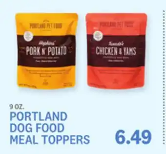 Kings Food Markets PORTLAND DOG FOOD MEAL TOPPERS offer