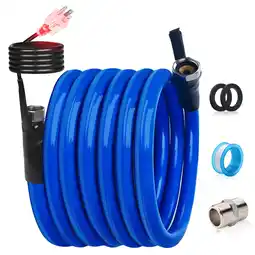 Walmart 30 FT Heated Water Hose for RV -45 ℉ Antifreeze Drinking Garden Hose RV Camper Accessories offer