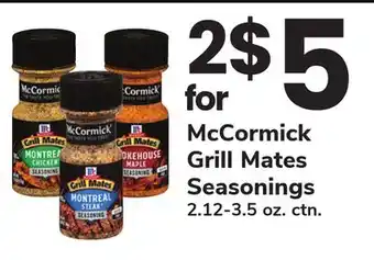 ACME McCormick Grill Mates Seasonings offer