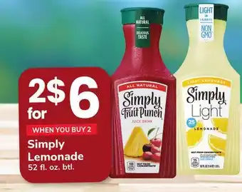 ACME Simply Lemonade offer