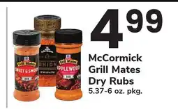 ACME McCormick Grill Mates Dry Rubs offer