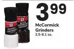 ACME McCormick Grinders offer