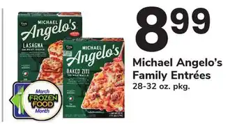 ACME Michael Angelo's Family Entrées offer