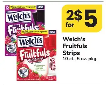 ACME Welch's Fruitfuls Strips offer