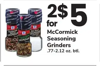 ACME McCormick Seasoning Grinders offer