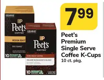 ACME Peet's Premium Single Serve Coffee K-Cups offer