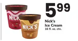 ACME Nick's Ice Cream offer