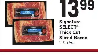 ACME Signature SELECT Thick Cut Sliced Bacon offer