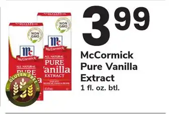 ACME McCormick Pure Vanilla Extract offer