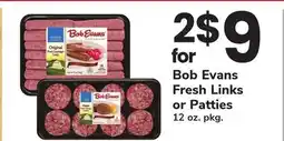 ACME Bob Evans Fresh Links or Patties offer