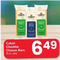 ACME Cabot Cheddar Cheese Bars offer