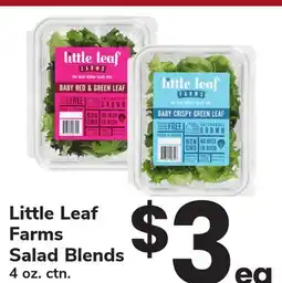 ACME Little Leaf Farms Salad Blends offer