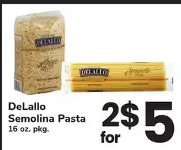 ACME DeLallo Semolina Pasta offer