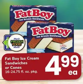 ACME Fat Boy Ice Cream Sandwiches or Cones offer