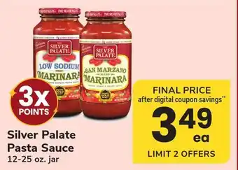 ACME Silver Palate Pasta Sauce offer