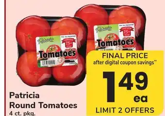 ACME Patricia Round Tomatoes offer