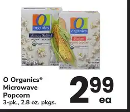 ACME O Organics Microwave Popcorn offer