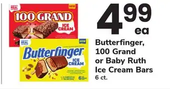 ACME Butterfinger, 100 Grand or Baby Ruth Ice Cream Bars offer